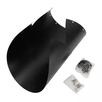 Squirrel Flapper Professional PVC предотвращает кражу белки, перегородка для кормушки для птиц, черная