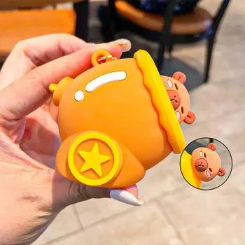 Squishy Toy Capybara Panda Koala Pig Keychain Cartoon Bag Pendant Decoration Capybara