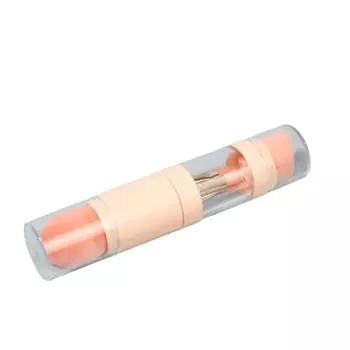 Сращивание 5 в 1 Кисть для макияжа Многофункциональная Пылезащитная Кисть для блеска для губ Аппликатор для теней для век с защитным колпачком