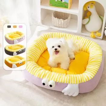 Сращивание контрастных цветовых зондов Большие глаза Милые овальные питомники Щенки и кошки Открытый питомник Кошки Питомник Товары для собак S 45*35*21cm