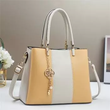 Сращивание женских сумок, новая женская сумка через плечо большой емкости, женская сумка для поездок на работу, цветная сумка на одно плечо для мам