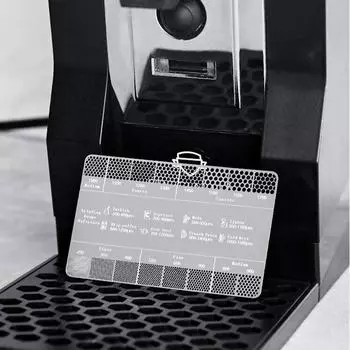 Сравнительная таблица толщины помола кофейного порошка. Сравнительная шкала толщины помола кофемолки. Аксессуары для кофе.