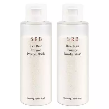 SRB Rice Water Rice Bran Enzyme Face Wash Cleansing Powder, 70g, 2 units