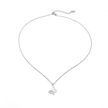 Среднего класса Темперамент Бабочка Ожерелье Ниша Дизайн Чувство Fritillaria Часть Ключица Цепочка Женщины Простая Мода Универсальный