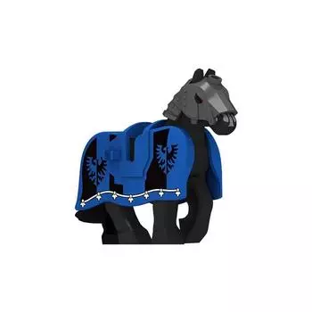 Средневековая Древнеримская Боевая Лошадь Детская Сборная Игрушка