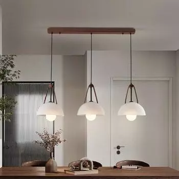 Средневековая французская люстра: Креативное искусство, прикроватная подсветка из черного ореха 2024 Eye-protective Light, Three-color Change