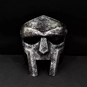 Средневековая маска на Хэллоуин, костюм на Хэллоуин, броня для лица, маска для лица гладиатора