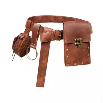 Средневековая поясная сумка, сумка-кошелек, набор, для путешествий, косплей на Хэллоуин