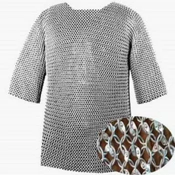 Средневековая рубашка с короткими рукавами