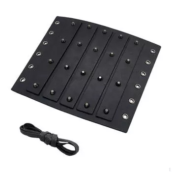 Средневековая защита руки регулируемая струна сценическая перчатка из искусственной кожи чёрный