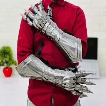 Средневековые перчатки Назгула Комплект доспехов Перчатки Костюм Варежки Перчатки Пара