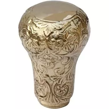 Средневековые реплики Трость Ручка Трость ручной работы Трости Латунная форма ручки с золотой отделкой - Деревянные аксессуары для трости в винтажном стиле