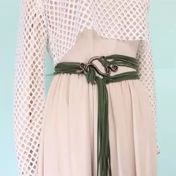 Средневековый длинный веревочный пояс-кольцо с узлами для женщин, пояс из плетеной веревки с узлами в стиле норвежской ведьмы для талии, аксессуары для костюма викинга эпохи Ренессанса