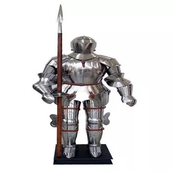 Средневековый доспех крестоносца Боевой полный доспех 17 века