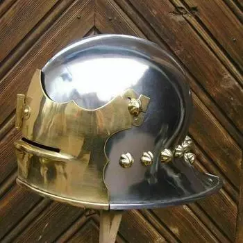 Средневековый итальянский шлем Sallet Burgundy Lerp Re-enactment Style Halloween Costume
