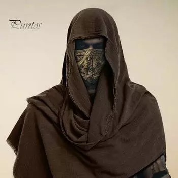 Средневековый костюм пирата на Хэллоуин, шарф, браслеты, пояс, рыцарь, реквизит для косплея, аксессуары, украшения для Хэллоуина, маскарадный наряд чёрный