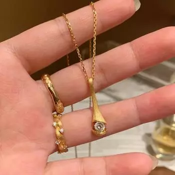 Средневековый матовый подвесной светильник Devil S Eye, роскошный флакон для духов с небольшой талией, ожерелье из высокоуглеродистого бриллианта для женщин