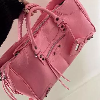 Средневековый Панк Фитнес Взрыв Трещина Сексуальная Мотоциклетная Сумка Pink