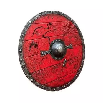 Средневековый Рагнар Лодброк, подлинный круглый щит викингов в стиле Баттлдор, щит викингов Эйвора Вальхаллы