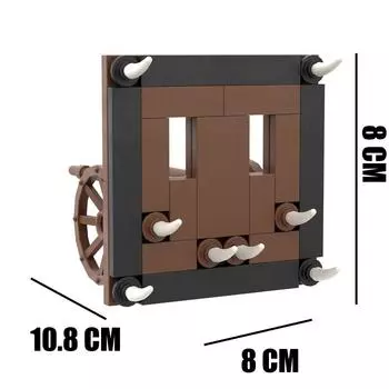 Средневековый римский замок Легион Арбалет Машина Катапульта Сборка Военное оружие Конструктор Игрушка