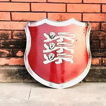 Средневековый рыцарь, лев, обогреватель, щит, крестоносец, боевой воин, щит, рыцарь, лев, лицо, щит, копия, Хэллоуин, специальный подарок.