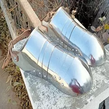 Средневековый рыцарский доспех Sabaton, фэнтезийный отличный набор для косплея SCA, LARP, полностью функциональный подарок Sabaton Leg Armor