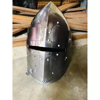 Средневековый шлем Barbuta Visor, шлем рыцаря, шлем воина, лучший подарок, предмет домашнего декора