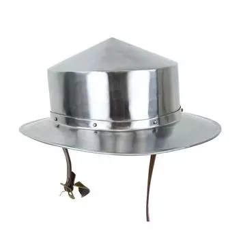 Средневековый шлем-котелок – 18G аутентичная реплика для реконструкции и коллекционирования