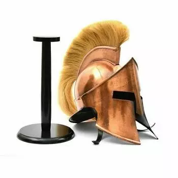 Средневековый спартанский греческий 300 бронированный стальной шлем King Leonidas sac/lerp/cosplay