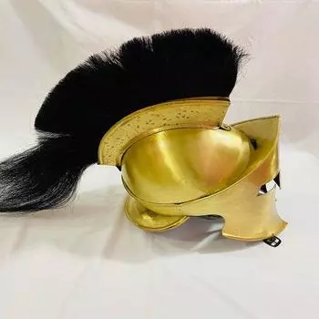 Средневековый спартанский шлем 300 Доспехи шлема царя Леонида