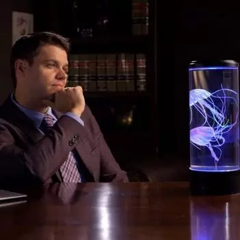 Средний и большой размер Медуза Лампа Гостиная Атмосфера Светодиодный Изменение Цвета Украшения Дома Спальня Маленький Ночной Светильник usb cable