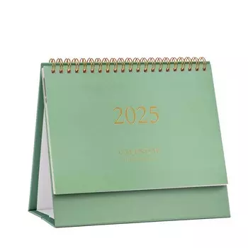 Средний настольный календарь на 2025 год, ежемесячный настольный календарь с июля 2024 года по декабрь 2025 года, вертикальный перекидной настольный календарь для домашнего офиса и школы чёрный