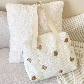 Средний пакет для беременных Сумка для детских подгузников для коляски мамы Органайзер для подгузников Портативная сумка для багажа Дорожная сумка для пеленания