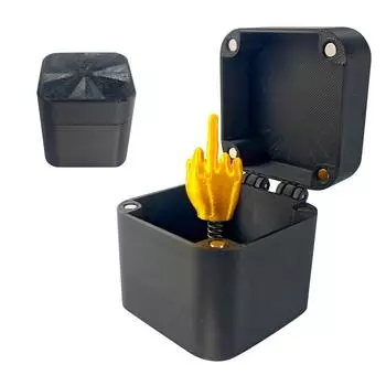 Средний палец сюрприз идеальный розыгрыш руки подделка для взрослых рождественский новинка розыгрыш для стола домашний декор One Size