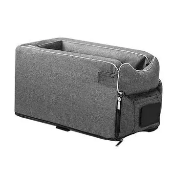 Средняя консоль гнездо для собак в машине портативное 4 сезона универсальное сиденье для домашних животных в машине для кошек собак желтый серый