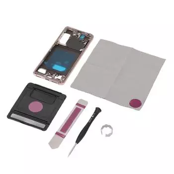 Средняя рамка телефона с инструментами для ремонта, бесшовная подгонка, металлическая средняя рамка, замена пластины для розового золота
