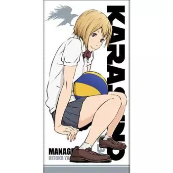 Средняя школа Карасуно против средней школы Академии Сираторидзава Хитоши Ячи Большое полотенце 120 см Хайкю!!