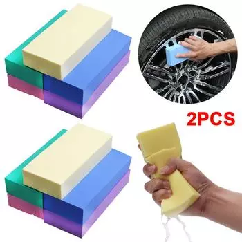Средства для чистки автомобиля Мягкая чистящая толстая губка Блок Большие инструменты для чистки автомобиля