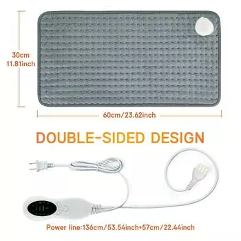 Средства личной гигиены - грелки, электрические согревающие пояса для матки, пояса-компрессы, согревающие поясные подушечки серый