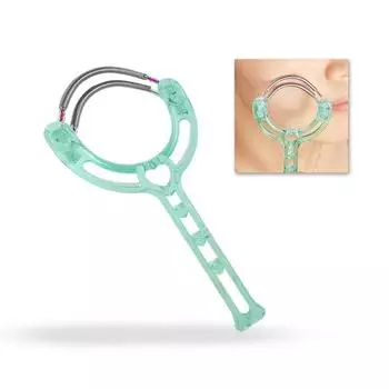 Средство для частичного удаления волос, деликатная красота, микропружинное средство для удаления волос, инструмент для красоты One Size зелёный