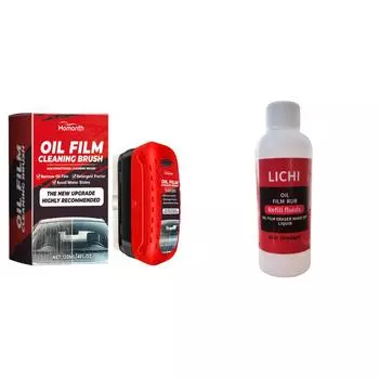 Средство для чистки автомобильных стекол, средство для полировки стекол, удаление масляной пленки с лобового стекла