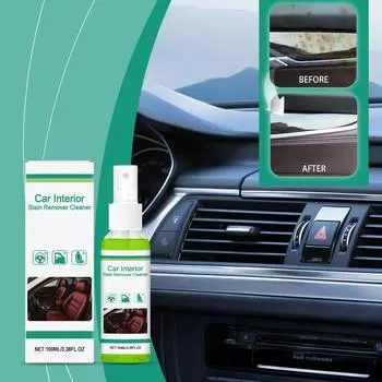 Средство для чистки салона автомобиля, ухода, удаления пятен и чистки автомобиля 100 мл One Size