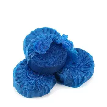 Средство для чистки унитазов с цветочным рисунком. Прочное дезодорирующее и антибактериальное средство.