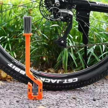 Средство для мойки цепи велосипеда, щетка для чистки зубчатых передач мотоцикла, инструмент для чистки цепи Washing chain set 2