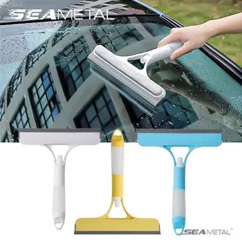 Средство для мытья окон автомобиля SEAMETAL, скребок для очистки окон, TPR скребок для очистки дома в автомобиле синий