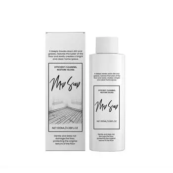 Средство для мытья полов, глубокая очистка, многофункциональный очиститель для удаления загрязнений и накипи, для осветления плитки на полу из твердой древесины, 100 мл One Size