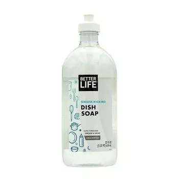 Средство для мытья посуды Grease-Kicking Dish Soap без запаха, 22 жидких унции