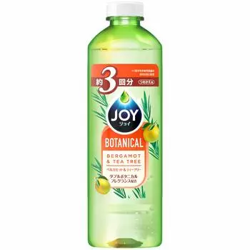 Средство для мытья посуды Joy Botanical с экстрактом чайного дерева и бергамотом, сменная насадка 440 мл