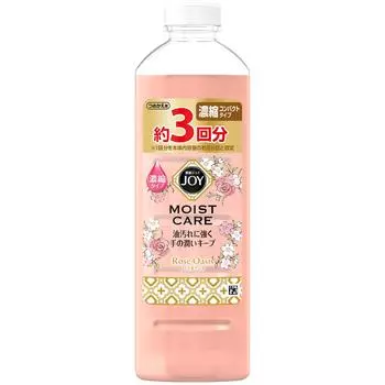 Средство для мытья посуды Joy Compact Moist Care Rose Oasis Scent, сменный блок, 440 мл
