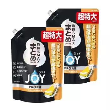 Средство для мытья посуды Joy PRO для мытья посуды, объем 920 мл x [мощное мытье], мытье, сменный блок, большой объем, (920мл 2)